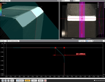 Accurately Measure Chamfered Edges