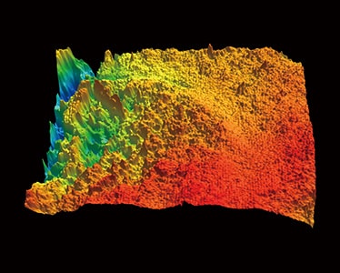 Problems in fracture surface measurement using a microscope