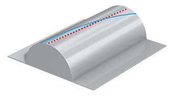 Problems in undercut measurement using a profile measurement system