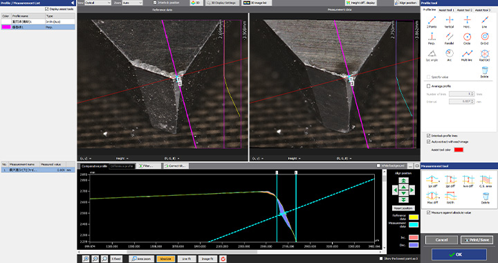 Advantage 1: Collect data from 800,000 measurement points in as little as one second.