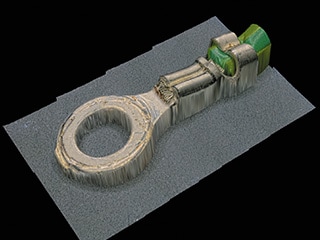 Stitched 3D image