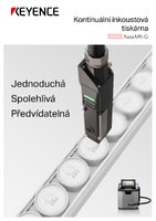 Řada MK-G Kontinuální inkoustová tiskárna Katalog