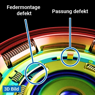 [3D Bild] Federmontage defekt / Passung defekt