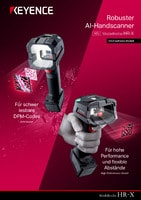 Modellreihe HR-X Robuster AI-Handscanner Katalog