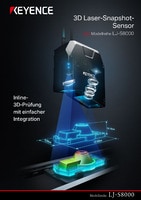 Modellreihe LJ-S8000 3D Laser-Snapshot-Sensor Katalog