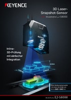 Modellreihe LJ-S8000 3D Laser-Snapshot-Sensor Katalog