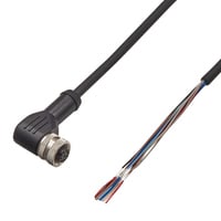 GS-P12L3 - Kabel für Modelle mit M12-Stecker L-förmig Anschlusskabel (M12/offenes Ende) Advanced-Modell (12-polig) 3 m