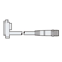 SL-VPC03N - Anschlusskabel für die Haupteinheit, für Relais, Stecker für Haupteinheit auf einer Seite und M12-Stecker auf der anderen Seite 0,3 m, NPN