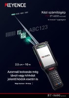 BT-A600 sorozat Kézi számítógép Katalog