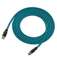 OP-88836 - Ethernet-kábel, X-kódolású 8 csatlakozótűs M12  és RJ-45 kábelvégek, NFPA79-nek megfelelő, 5 m