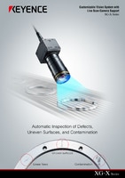 XG-X Series Customizable Vision System XG-X2900 Line Scan Camera Catalogue