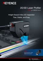 LJ-X8000 Series 2D/3D Laser Profiler Catalogue