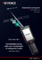 BT-A600-reeks Handheld computer Catalogus