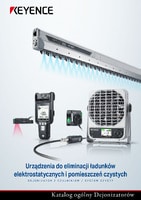 Urządzenia do eliminacji ładunków elektrostatycznych i pomieszczeń czystych Katalog ogólny Dejonizatorów