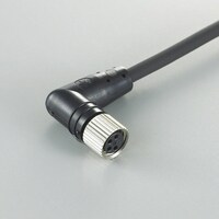 OP-85497 - Kabel ze złączem M8 kształt L 2 m PVC