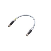 NQ-P8C03 - M12 żeńskie M12 męskie kabel zasilania 0,3 m