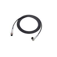 OP-88455 - M12 żeńskie 4-stykowe M12 męskie 4-stykowe Kabel kątowy 2 m