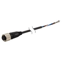 OP-75721 - Kabel ze złączem M12 prosty 2 m PVC